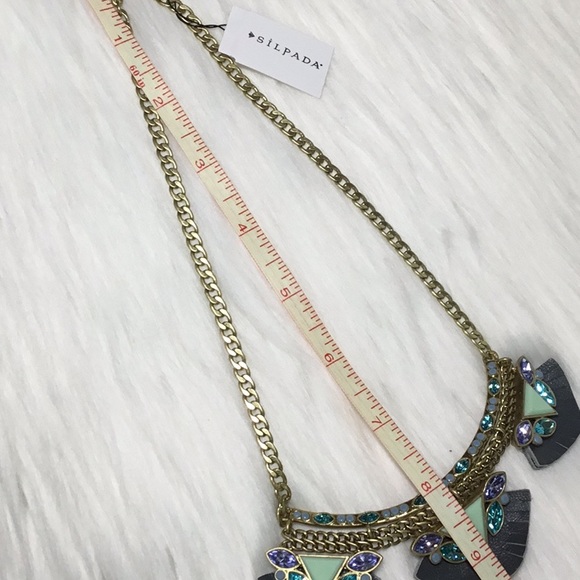 NWT!! Silpada KRN0048 Posy Fringe necklace - Picture 7 of 8